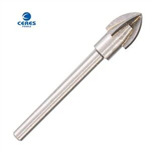 Hex Shank with Cross Tip Porcelain Tile Glass Drill Bits για Ceramica